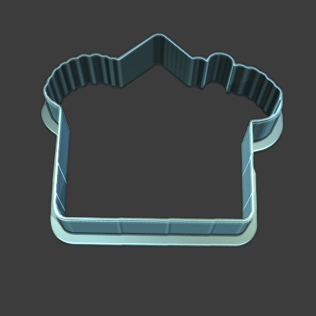 Flower Envelope Cutter - God Bless-Cookie Cutter-seb3dcustomdesigns